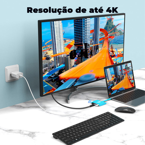 Hub Dock Usb C Para Nintendo Notebook Tv Hdmi 4k Cabletime
