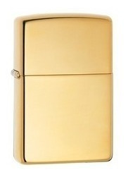 Encendedor Zippo Dorado Espejo - Cod 254b