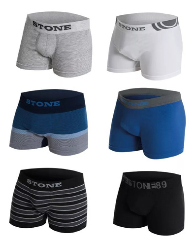 Boxers Hombre Stone Surtidos Pack X3 