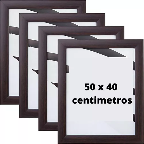 Cinco Enredo subterraneo Marco Madera Para Cuadro - Foto 40x50 Centímetros