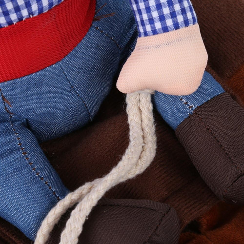 Disfraz Para Perro Gatos Jinete Vaquero Halloween Mascotas