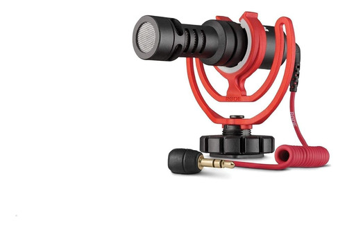 Videomicro Rod Microfono Compacto Para Camara Soporte Choque