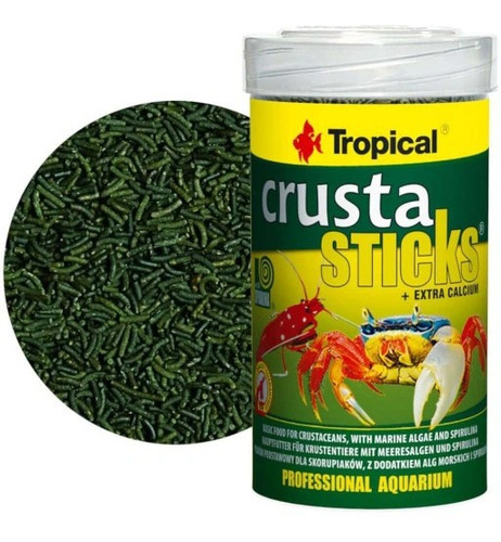 Alimento Tropical Crusta Sticks 100 Ml / 70 Gr