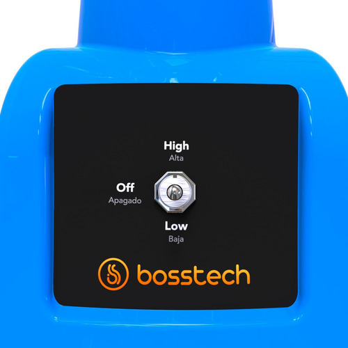 Licuadora Bosstech BS-75-G-B2-BL 2 L con vaso de vidrio