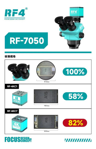 Camara Microscopio Rf4 Rf-4kc7