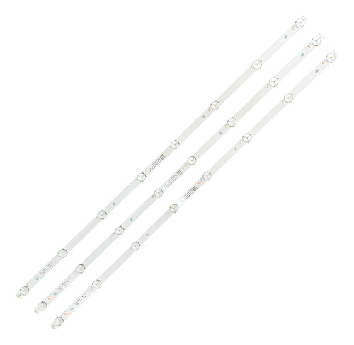 Kit 3 Tiras Leds Para Sansui Smx4019sm Aluminio Reforzado!!!
