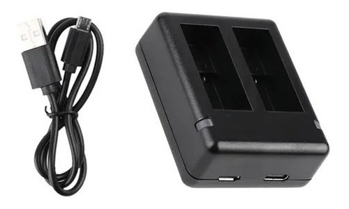 Imagen 2 de 10 de Cargador Batería Dual Doble Gopro Hero 9 10 11 Black Usb