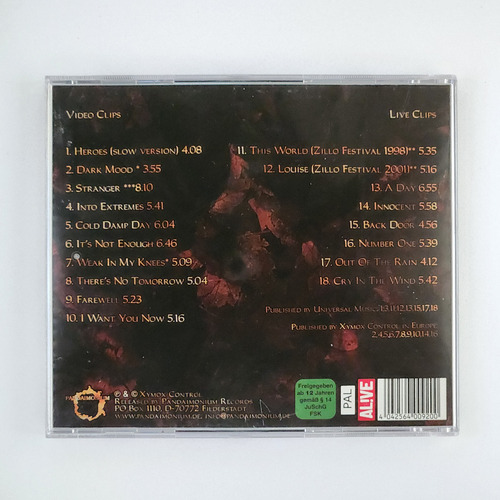 Dvd Clan Of Xymox - Visible (Usado)