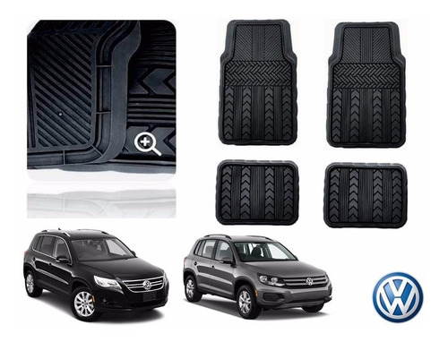 Kit Tapetes 4 Piezas Volkswagen Tiguan 2012 Race Track