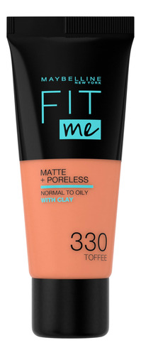 Base De Maquillaje Maybelline New York Fit Me Mate & Poreles