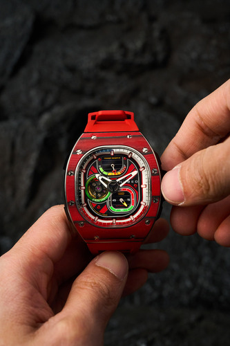 Reloj Hombre Nubeo Devils Red Nb-6105-03 Edición Limitada