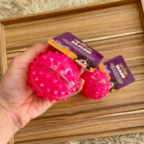 Bola Para Cachorros Brinquedo Pet Bola Dura Cravo P - Jambo