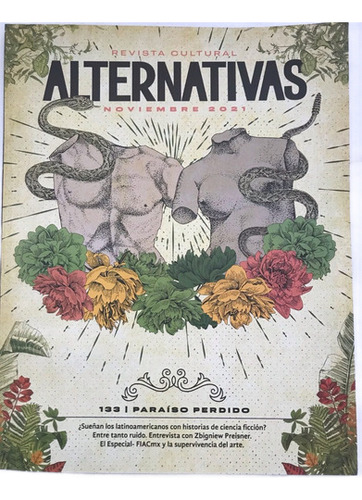 Revista Cultural- Alternativas- No. 133, Nov. 2021 León, Gto (Usado)