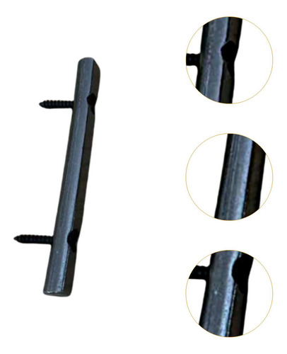 Barra De Retención De Cuerda De Guitarra Eléctrica Negro