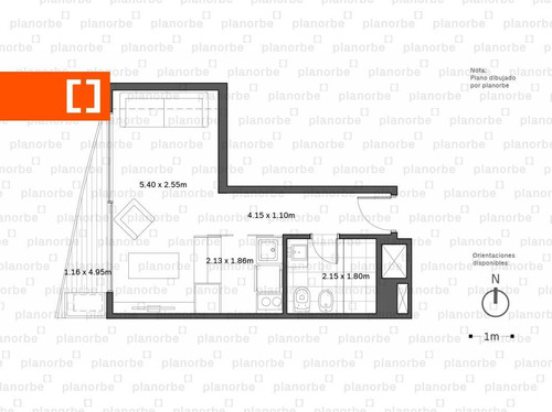 Venta De Apartamento Obra Construcción Monoambiente En Buceo, More Buceo Unidad 1705