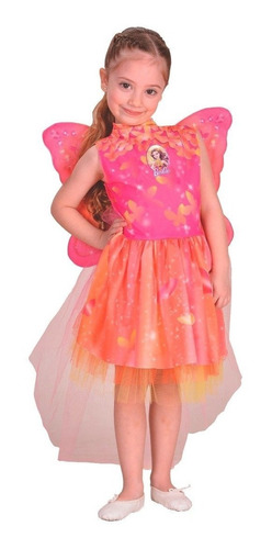 Disfraz Infantil Niña Barbie Y La Puerta Secreta Mariposa 
