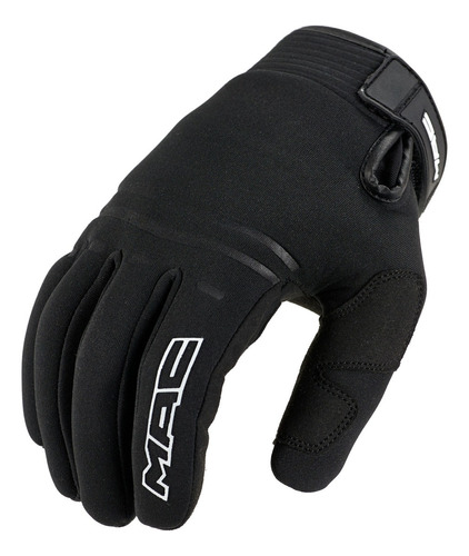 Guantes Mac Moto Atomic De Softshell Palma De Cuero