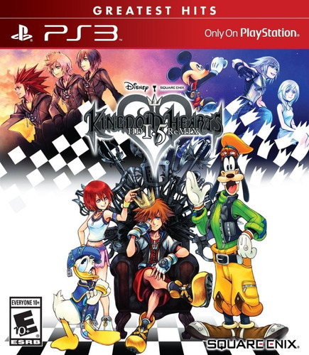 Ps3 Kingdom Hearts Hd 1.5 Remix Novo Lacrado