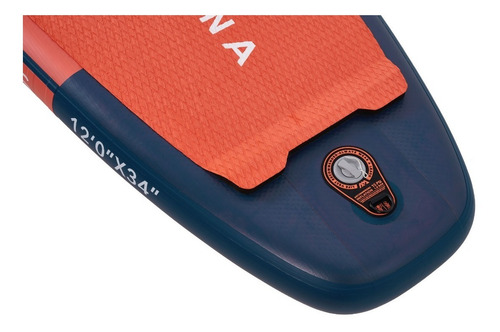Stand Up Paddle Paddle Sup Inflável Vermelho Atlas 12'0 Aqua Marina