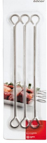 Pinches P/ Brochettes Acero  20.5 Cm X 6 Lacor Todo Cheff