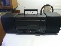 Comprar Radiograbador Jvc Pc-y555 Am\u002Ffm Estéreo Japan Boombox Unico! Negro