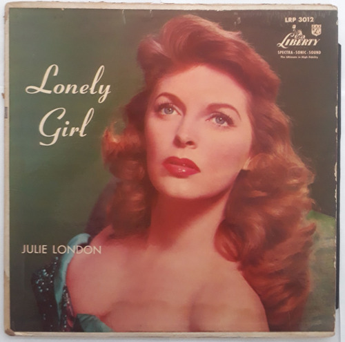 Lp Vinil (vg+) Julie London Lonely Girl 1a Ed Us 1956 Mo