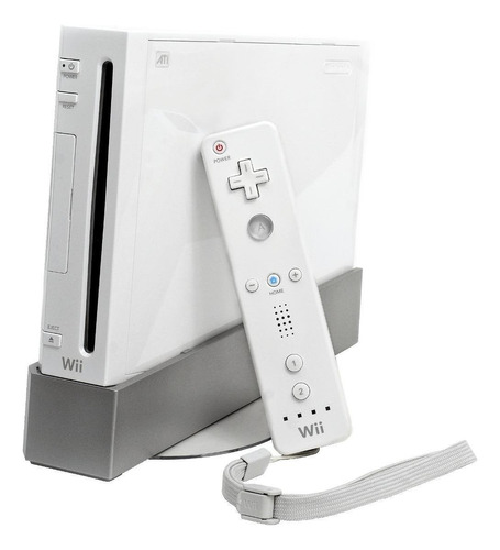 Nintendo Wii  Blanco Y Negro + Memoria De Juegos  (Reacondicionado)