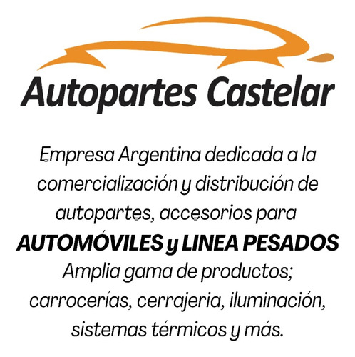 Guardabarro Interno Para Mb Atego Izquierdo Todos