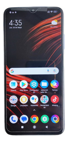 Celular Xiaomi Poco M3 64gb+4ram 48mp Cámara Triple 6000mah Azul Azul (Usado)