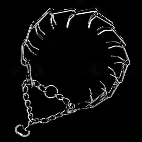 Cadena De Entrenamiento Ajustable De Metal Para Mascotas Y P