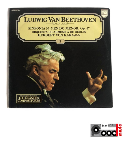 Lp Ludwig Van Beethoven - Sinfonía 5 En Do Menor, Op. 67