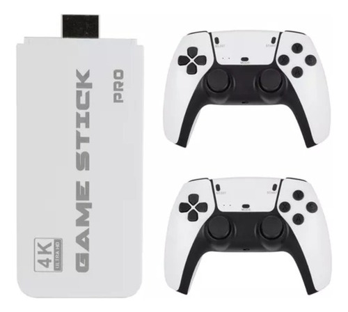 Game Stick Pro M15 4k Hdmi Consola Juegos Retro Blanco