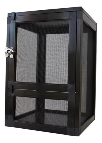 Caja De Cría De Hábitat Para Reptiles, Caja Negro