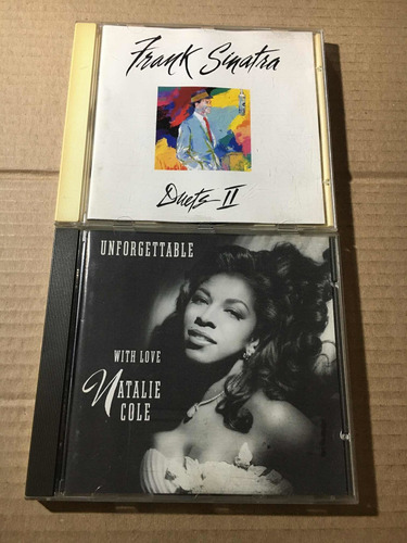 Lote De 2 Cds Jazz/ Sinatra/ Natalie Cole. Importado