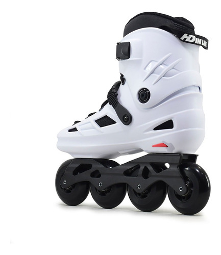 Patines Freeskate Hd Skull Blanco