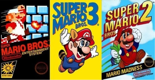 Super Mario Bros 1 2 Y 3 Nes Para Tu Computadora + Android