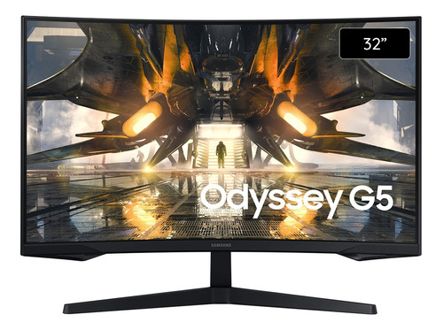 Monitor Gamer Curvo Samsung Odyssey G5 32' Qhd 165hz - Cover