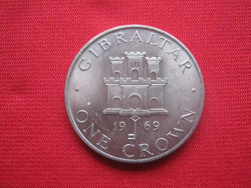 Gibraltar 1 Corona 1969