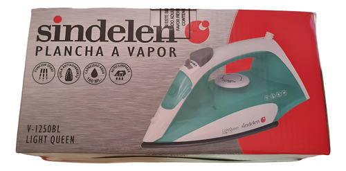Plancha A Vapor Sindelen V-1250bl Light Queen 1250 W
