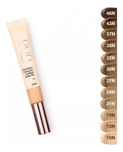 Corrector Cushion Nude Me Tono 24n Natura Una