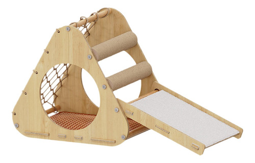 Casa Rascadora Para Gatos, , Juguete Para Moler Con Escalera