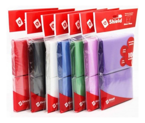Sleeve Shield Central 100 Un. Para Magic E Pokemon 66x91 Mm