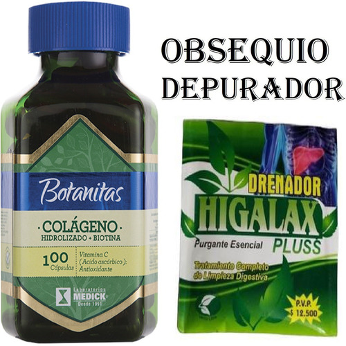 Colageno + Biotina X 100 Capsulas - Unidad a $440