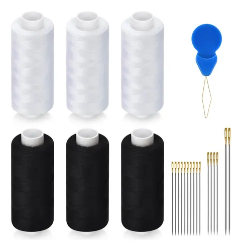 comprar Juego De 6 Hilos De Coser, 400 Yardas Cada Carrete, Hilo De.