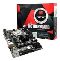 Comprar Placa Mãe Afox Ig41-ma7 Socket Lga 775 - Até 2 Ddr3