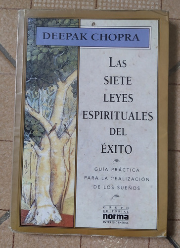 Libro Las Siete Leyes Espirituales Del Éxito, Deepak Chopra