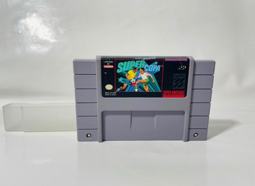 Video Juego Original Super Copa Para Consola Super Nintendo 