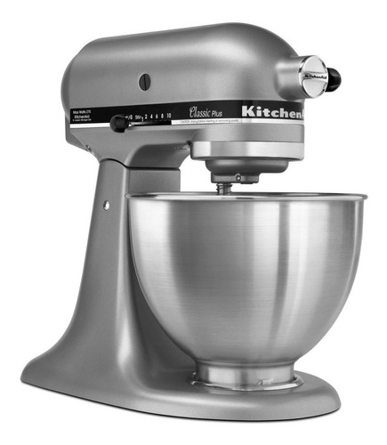 Batidora de pedestal KitchenAid Classic Plus KSM75 silver 60 Hz 120 V