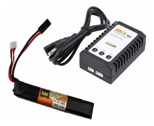 Cargador  Lipo 7.4v Mas Bateria Lipo 7.4v B3