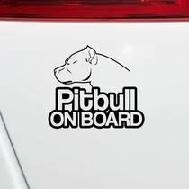Comprar Calcos Ploteos Pitbull On Board Autos Camionetas